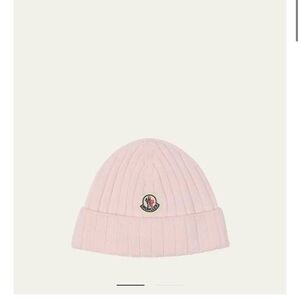 Moncler Pink Kids Beanie